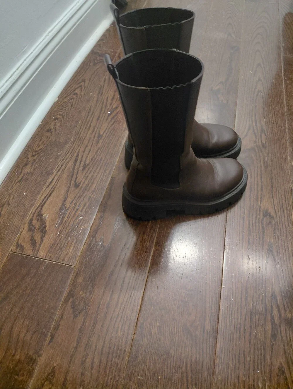 Women's Brown Chelsea Ankle Boot  36 European! 5.5 Or 6 American